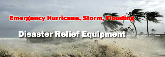 Emergency Hurricane Stor Flooding Disaster Relief Equipment